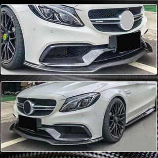 Lame Avant V2 pour SD C63 AMG 2015-2019 Carbone photo 4