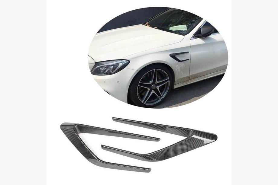 Mercedes C-class W205 2014-2021 Couvre-ailes avant en carbone (pour SD C63 AMG 2015-2019) Photo 1