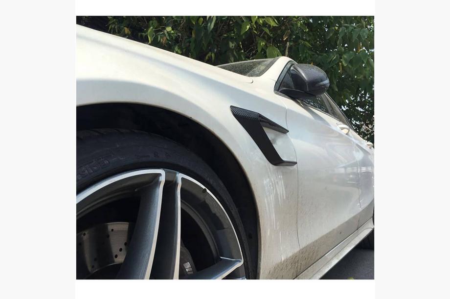 Mercedes C-class W205 2014-2021 Couvre-ailes avant en carbone (pour SD C63 AMG 2015-2019) Photo 3