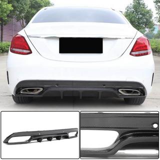 Diffuseur de Pare-chocs Arrière pour SD C43/C63 AMG 2015-2019 Carbone photo 1