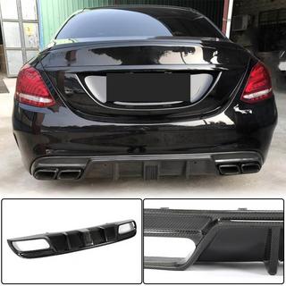 Diffuseur de Pare-chocs Arrière V3 pour SD C43/C63 AMG 2015-2019 Carbone photo 1