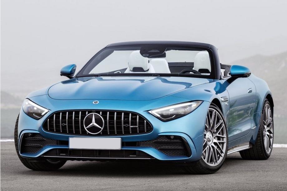 Mercedes SL R232 2021- Calandre Avant GT Panamericana (pour SL63, 2023+) Image
