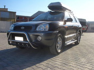 Hyundai Santa Fe 1 2000-2006 Pare-buffle WT003 (Inox) photo 1