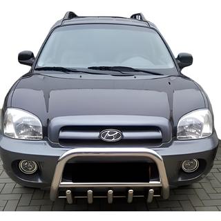 Pare-buffle WT003 (Inox) Hyundai Santa Fe 1 2000-2006 photo 2