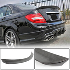 Mercedes C-class W204 2007-2015 Spoiler SD V2 (Carbone) photo 2