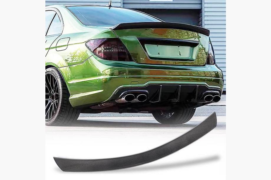 Mercedes C-class W204 2007-2015 Spoiler SD V2 (Carbone) Image
