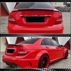 Mercedes C-class W204 2007-2015 Spoiler SD V4 (Carbone) photo 4