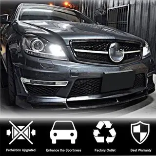 Lame Avant Pare-chocs V1 pour AMG 2012-2014 Carbone photo 2
