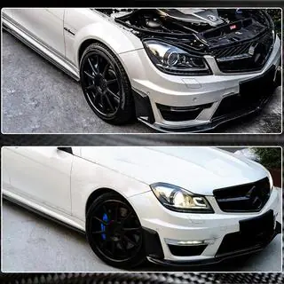 Couvre Pare-chocs Avant en Carbone (pour AMG 2012-2014) photo 3