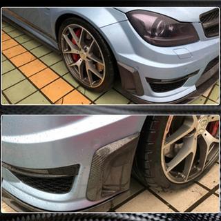Couvre Pare-chocs Avant en Carbone (pour AMG 2012-2014) photo 4