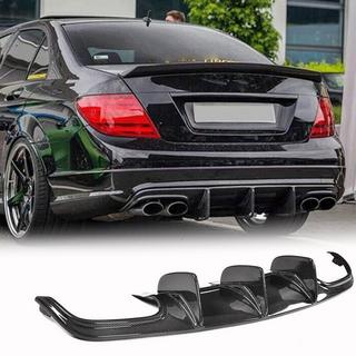 Diffuseur de Pare-chocs Arrière V1 pour AMG SD 2008-2011, Carbone photo 1