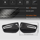 Mercedes C-class W204 2007-2015 Coques de Rétroviseurs Carbone photo 6