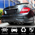 Mercedes C-class W204 2007-2015 Diffuseur de Pare-chocs Arrière V1 pour AMG SD/Coupe 2012-2014 Carbone photo 2