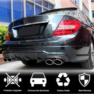 Diffuseur de Pare-chocs Arrière V1 pour AMG SD/Coupe 2012-2014 Carbone photo 2