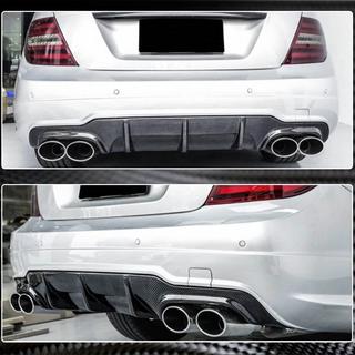 Diffuseur de Pare-chocs Arrière V1 pour AMG SD/Coupe 2012-2014 Carbone photo 4