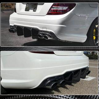Diffuseur de Pare-chocs Arrière V2 pour AMG SD/Coupe 2012-2014 Carbone photo 3