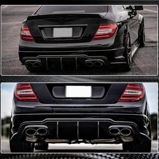 Diffuseur de Pare-chocs Arrière V2 pour AMG SD/Coupe 2012-2014 Carbone photo 4