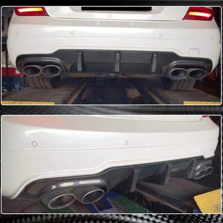 Diffuseur de Pare-chocs Arrière V3 pour AMG SD/Coupe 2012-2014 Carbone photo 3