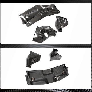 Boitier de systeme d'admission d'air froid avec couvercle (Dry Carbon) pour C63 AMG 2012-2014 photo 4
