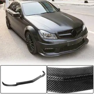 Extension de pare-chocs avant Lip V2 (pour AMG 2012-2014, Carbone Sec) photo 1