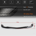 Mercedes C-class W204 2007-2015 Lame avant pare-chocs (pour AMG-Line 2008-2011, Carbone) photo 5