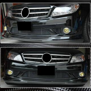 Lame avant pare-chocs (pour AMG-Line 2008-2011, Carbone) photo 4