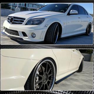 Bas de Caisse (pour AMG SD, Carbone) Mercedes C-class W204 2007-2015 photo 4