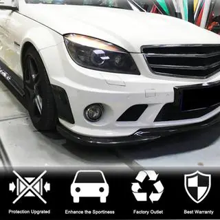 Couvre Pare-Chocs Avant Carbone pour C63 AMG Sedan 2008-2011 photo 2