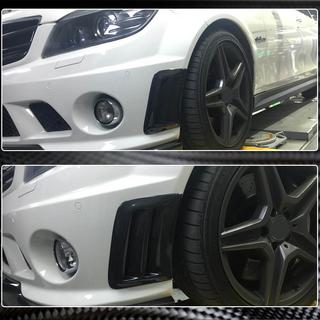 Couvre Pare-Chocs Avant Carbone pour C63 AMG Sedan 2008-2011 photo 3