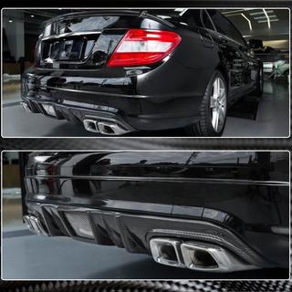 Diffuseur de Pare-chocs Arrière V4 (pour AMG SD 2008-2011, Carbone) photo 3