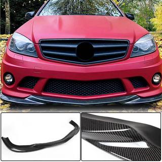 Lame avant pare-chocs V3 (pour AMG 2008-2011, Carbone) photo 1