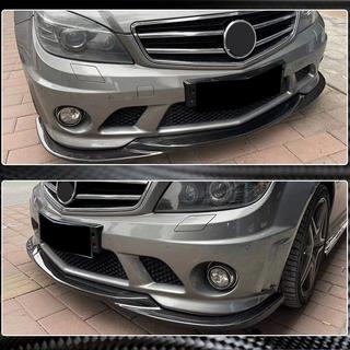 Lame avant pare-chocs V3 (pour AMG 2008-2011, Carbone) photo 3