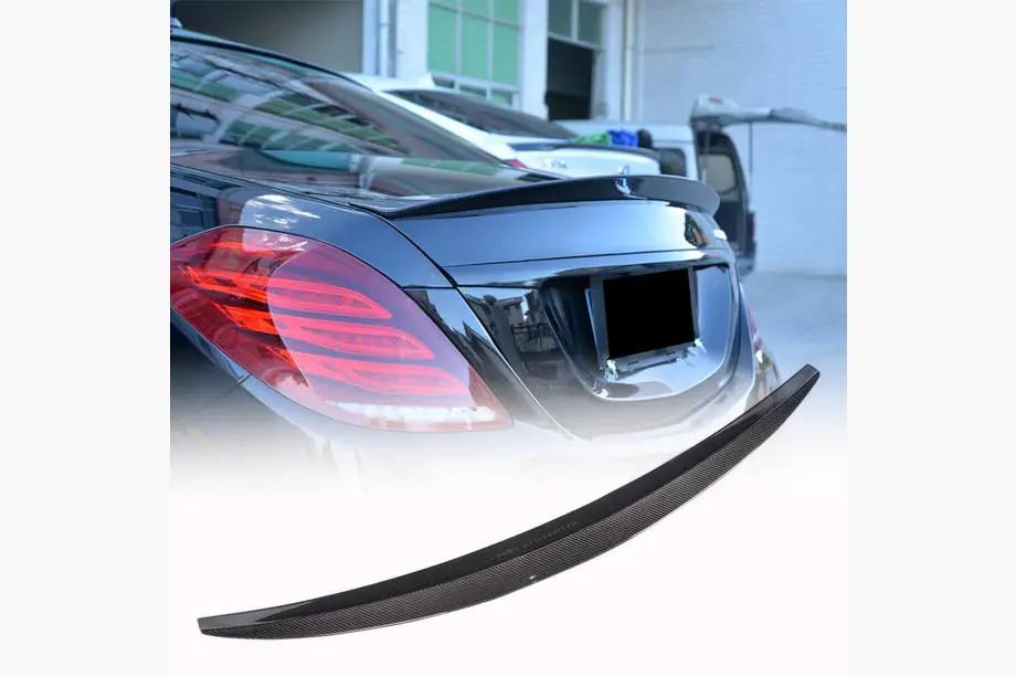 Mercedes S-сlass W222 2013-2022 Spoiler V4 (Carbone) Image