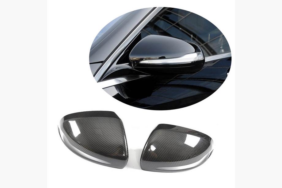 Mercedes S-class W222 2013-2022 Coques de Rétroviseurs V1 (2014-2017, Carbone) Image