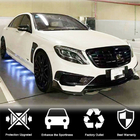 Mercedes S-class W222 2013-2022 Extensions de pare-chocs avant V1 pour S63 AMG 2014-2017 Carbone photo 3