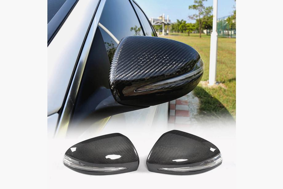 Mercedes S-class W222 2013-2022 Coques de Rétroviseurs V2 (2014-2017, Carbone) Image