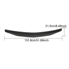 Mercedes E-сlass W212 2009-2016 Spoiler V4 (Carbone) photo 5