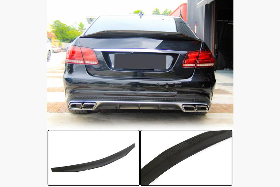 Mercedes E-сlass W212 2009-2016 Spoiler V4 (Carbone) Image
