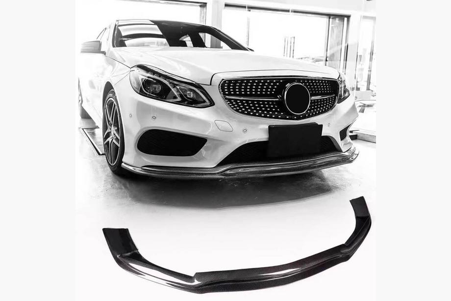 Mercedes E-class W212 2009-2016 Lame Avant V1 pour AMG-Line 2013-2016 Carbone Image
