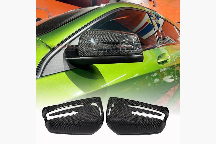 Mercedes E-class W212 2009-2016 Coques de Rétroviseurs Carbone Image