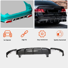 Mercedes E-class W212 2009-2016 Diffuseur de Pare-Chocs Arrière V2 pour E63 AMG 2013-2016 Carbone photo 2