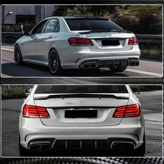 Diffuseur de Pare-Chocs Arrière V2 pour E63 AMG 2013-2016 Carbone photo 4