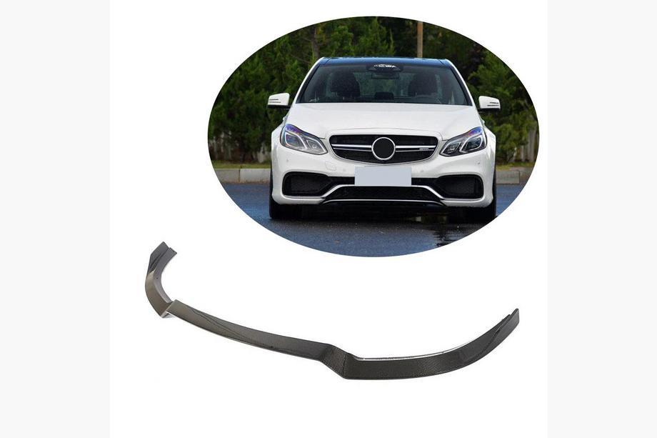 Mercedes E-class W212 2009-2016 Lame avant de pare-chocs pour E63 AMG 2013-2016 Carbone Image