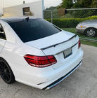 Mercedes E-class W212 2009-2016 Spoiler V6 (Carbone) photo 2