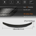 Mercedes E-class W213 2016-2023 Spoiler V1 (Carbone) photo 5