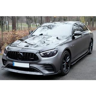 Lame avant de pare-chocs (pour AMG-Line 2020-2023, Carbone) photo 3