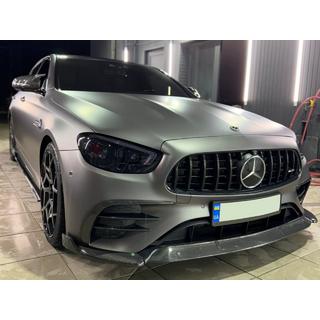 Lame avant de pare-chocs (pour AMG-Line 2020-2023, Carbone) photo 4