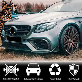 Lame avant Lip V1 pour E63 AMG 2016-2019 Carbone photo 2
