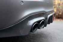 Mercedes E-class W213 2016-2023 Diffuseur de pare-chocs arrière pour E63 AMG 2020-2023, Carbone photo 2
