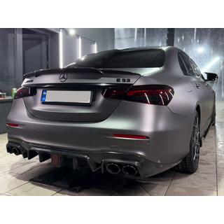 Diffuseur de pare-chocs arrière pour E63 AMG 2020-2023, Carbone photo 3
